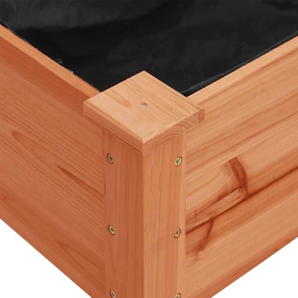 Sadilica s oblogom smeđa 118 x 59 x 76 cm od masivne jelovine