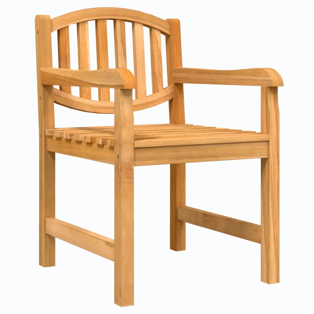 Vrtne stolice 2 kom 58 x 59 x 88 cm od masivne tikovine