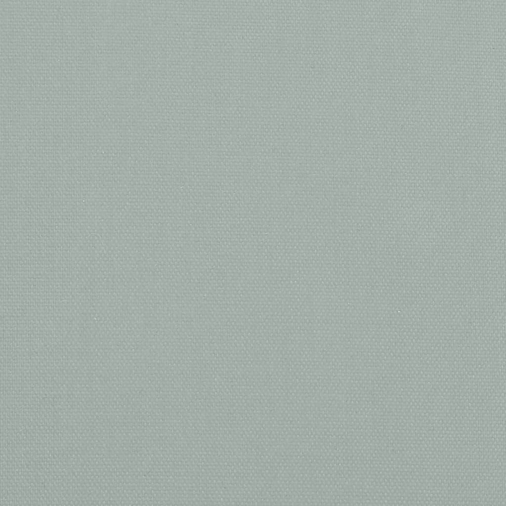 Prikolica za bicikl siva od tkanine Oxford i željeza