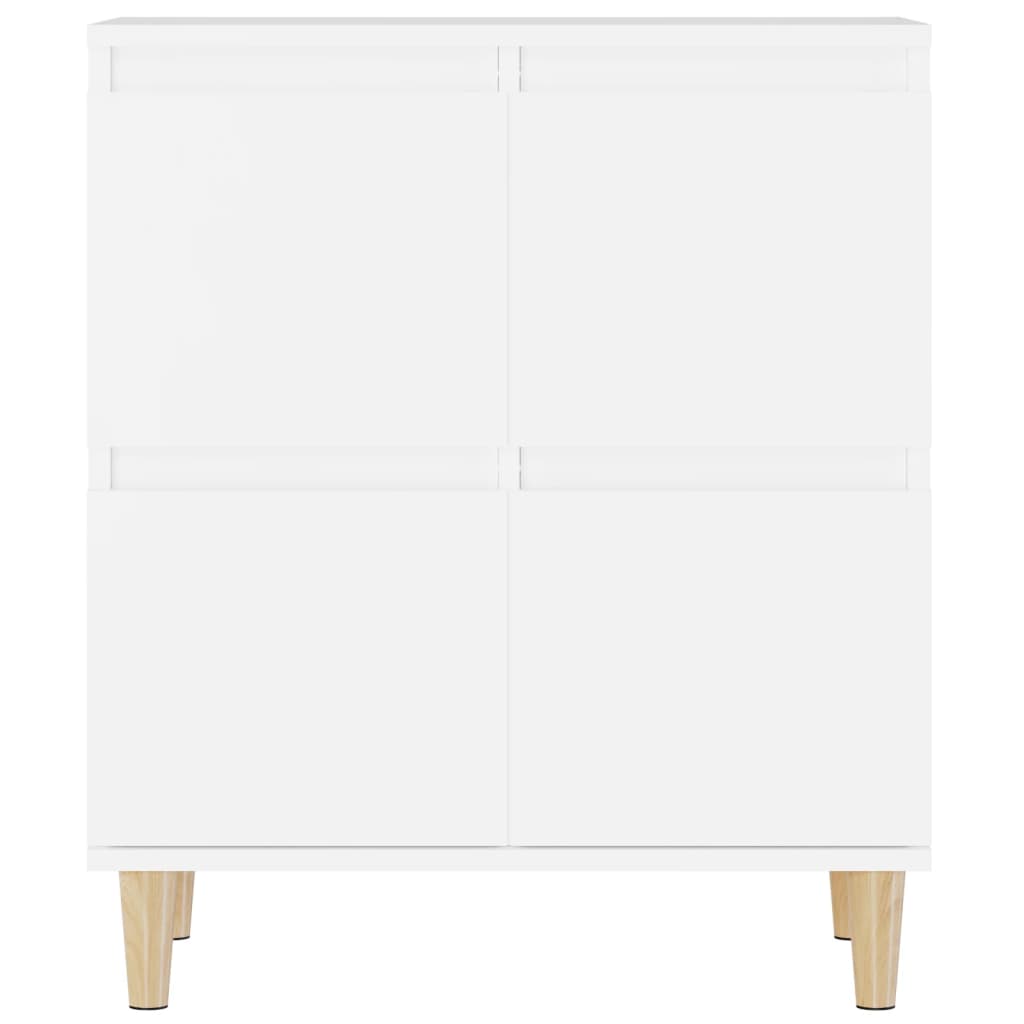 Komode 2 kom bijele 60 x 35 x 70 cm od konstruiranog drva