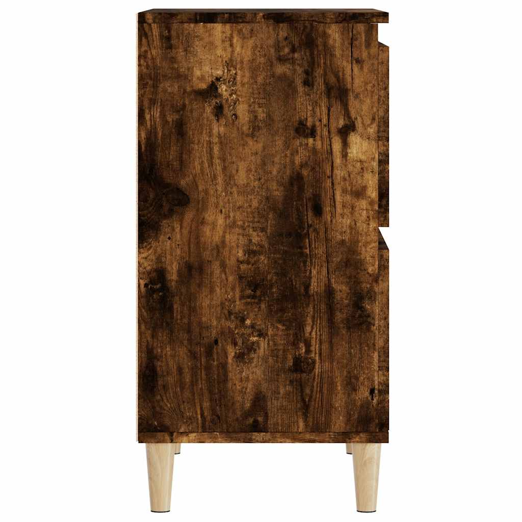 Komode 2 kom boja dimljenog hrasta 60x35x70cm konstruirano drvo