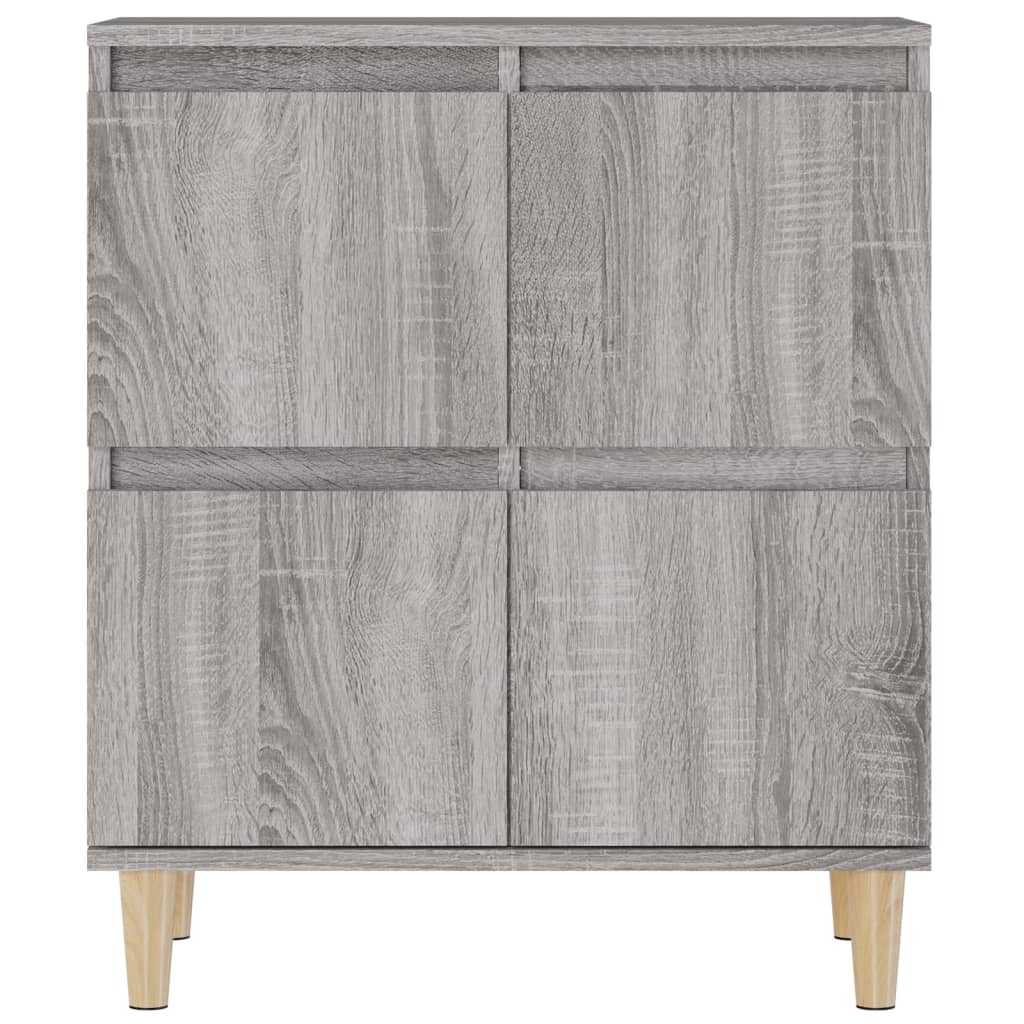 Komode 3 kom boja hrasta 60 x 35 x 70 cm od konstruiranog drva