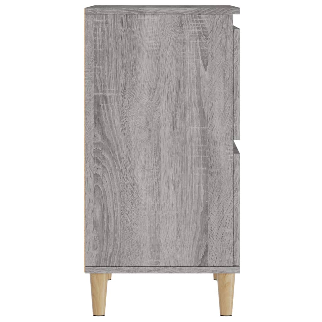 Komode 3 kom boja hrasta 60 x 35 x 70 cm od konstruiranog drva