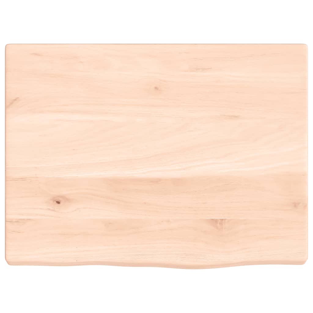 Kupaonska radna ploča 40 x 30 x 2 cm netretirano masivno drvo