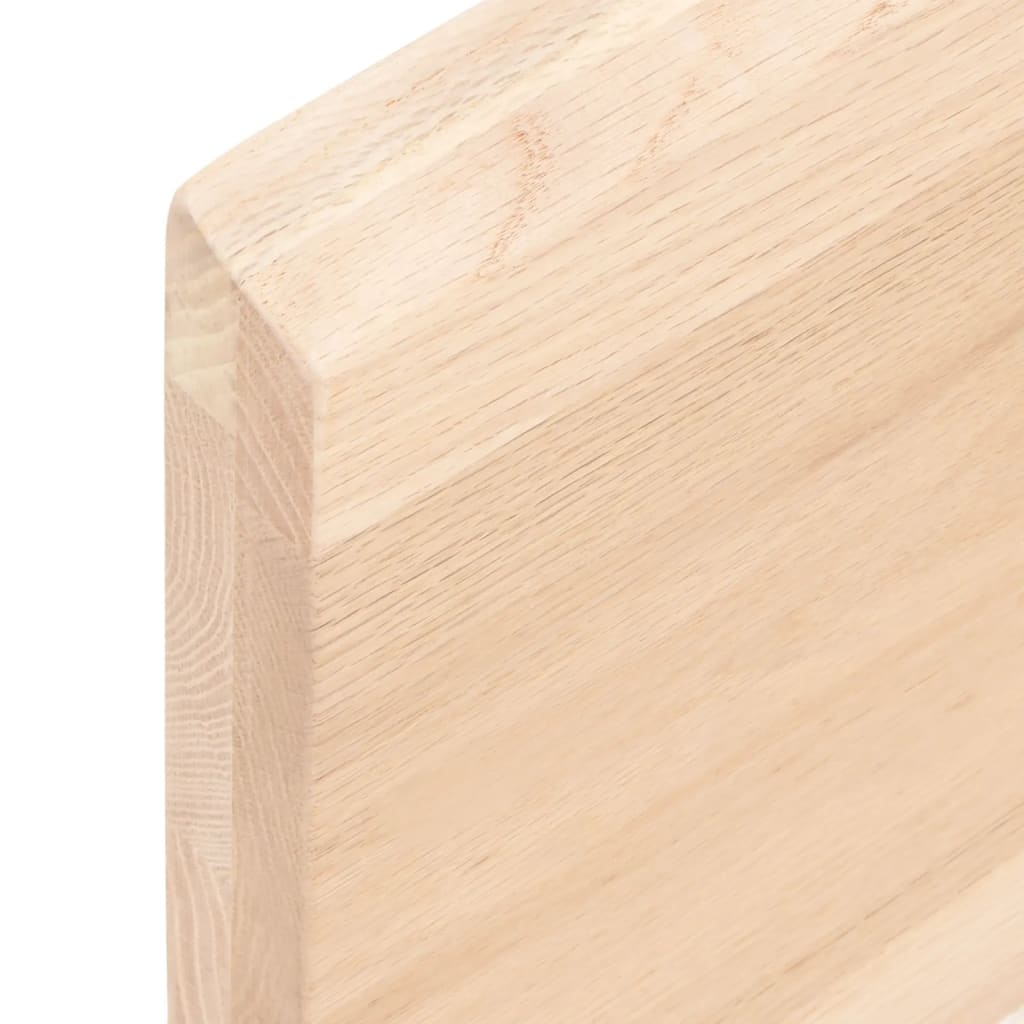 Kupaonska radna ploča 40x50x(2-4) cm netretirano masivno drvo