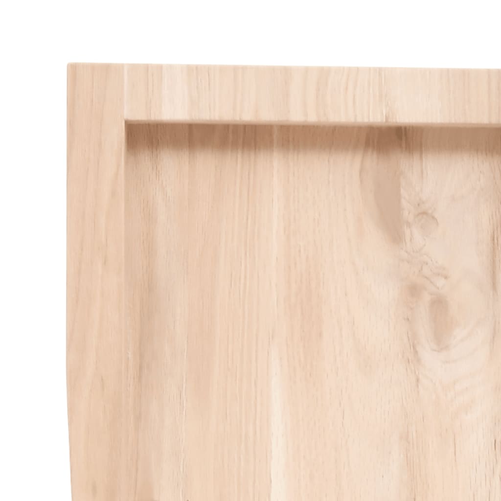 Kupaonska radna ploča 40x60x(2-4) cm netretirano masivno drvo