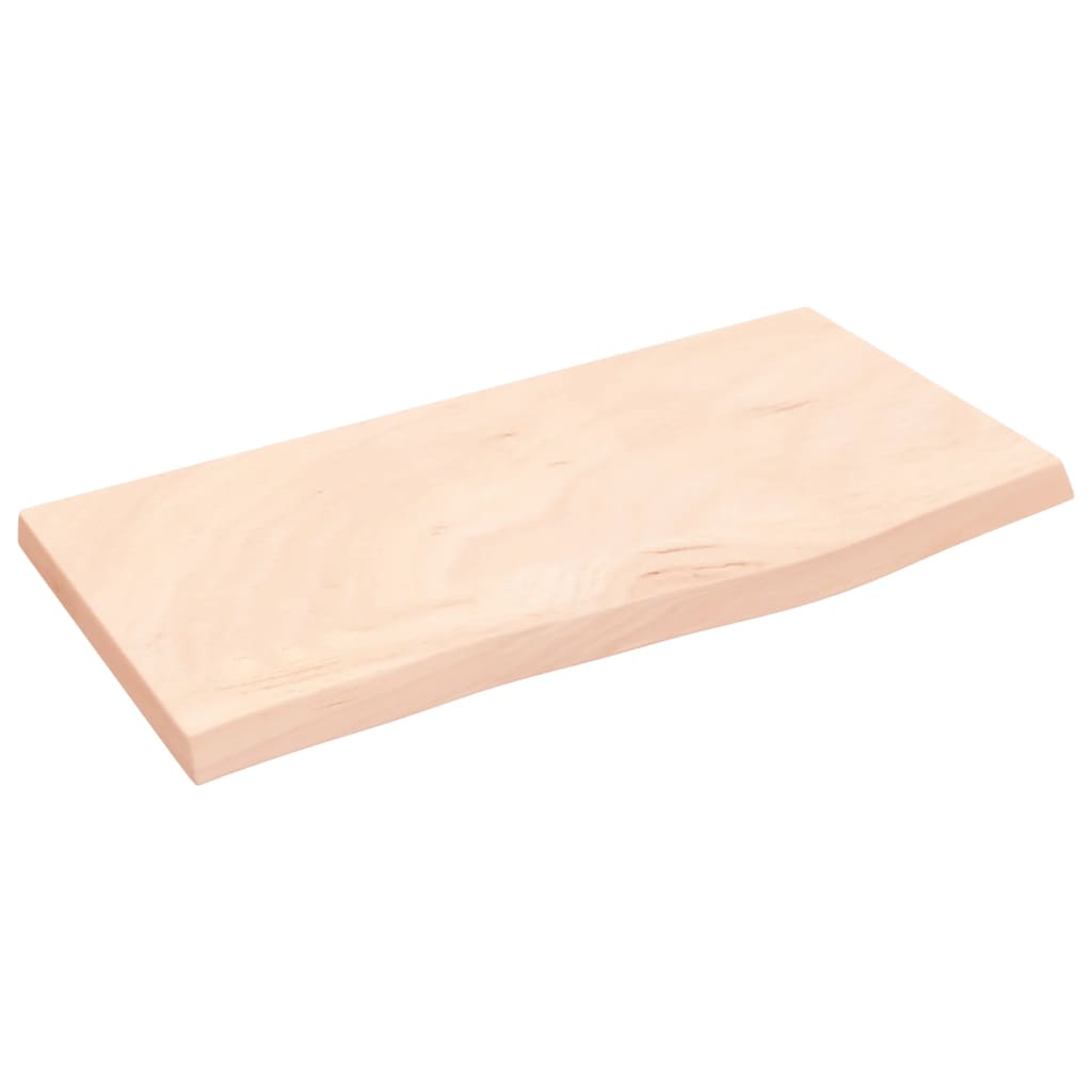 Kupaonska radna ploča 60 x 30 x 2 cm netretirano masivno drvo
