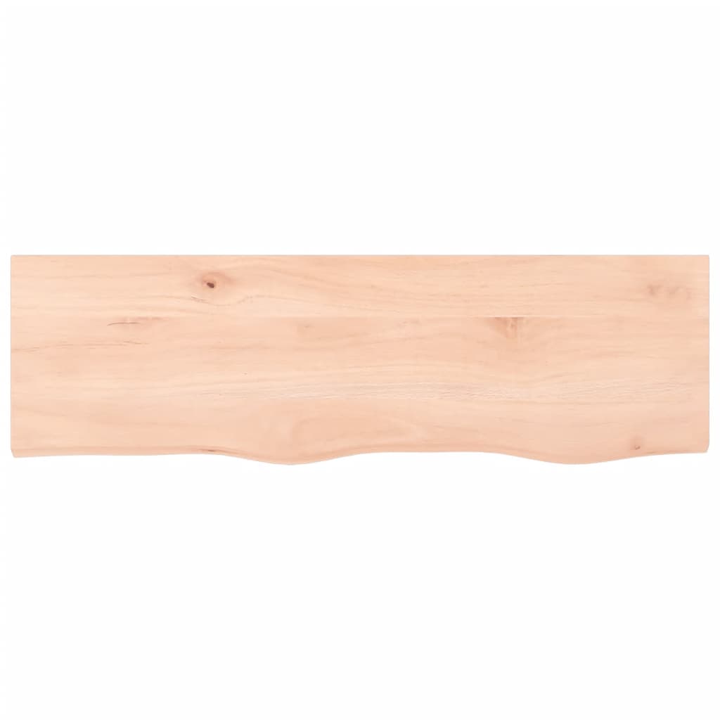 Kupaonska radna ploča 100x30x2 cm netretirano masivno drvo