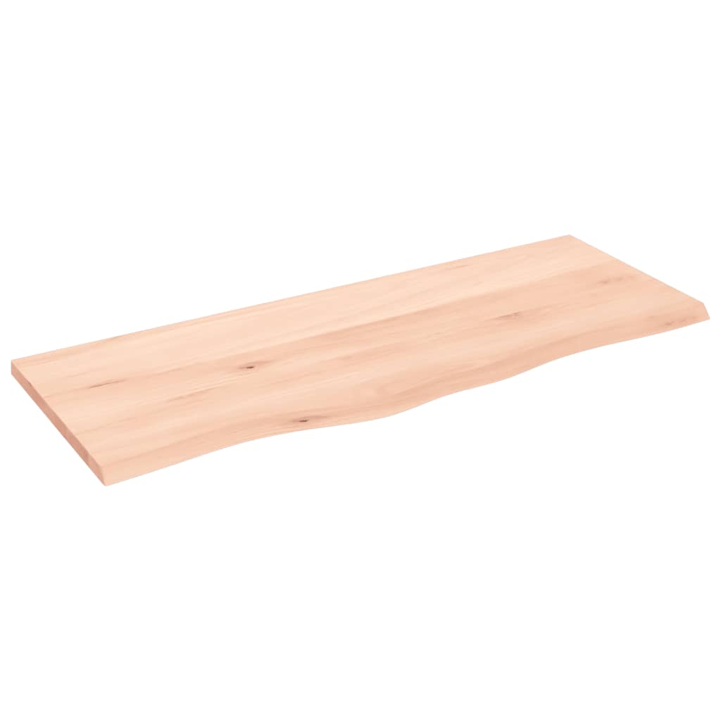 Kupaonska radna ploča 100 x 40 x 2 cm netretirano masivno drvo