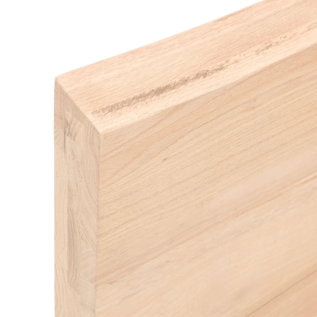 Stolna ploča 60x40x(2-6) cm od netretirane masivne hrastovine