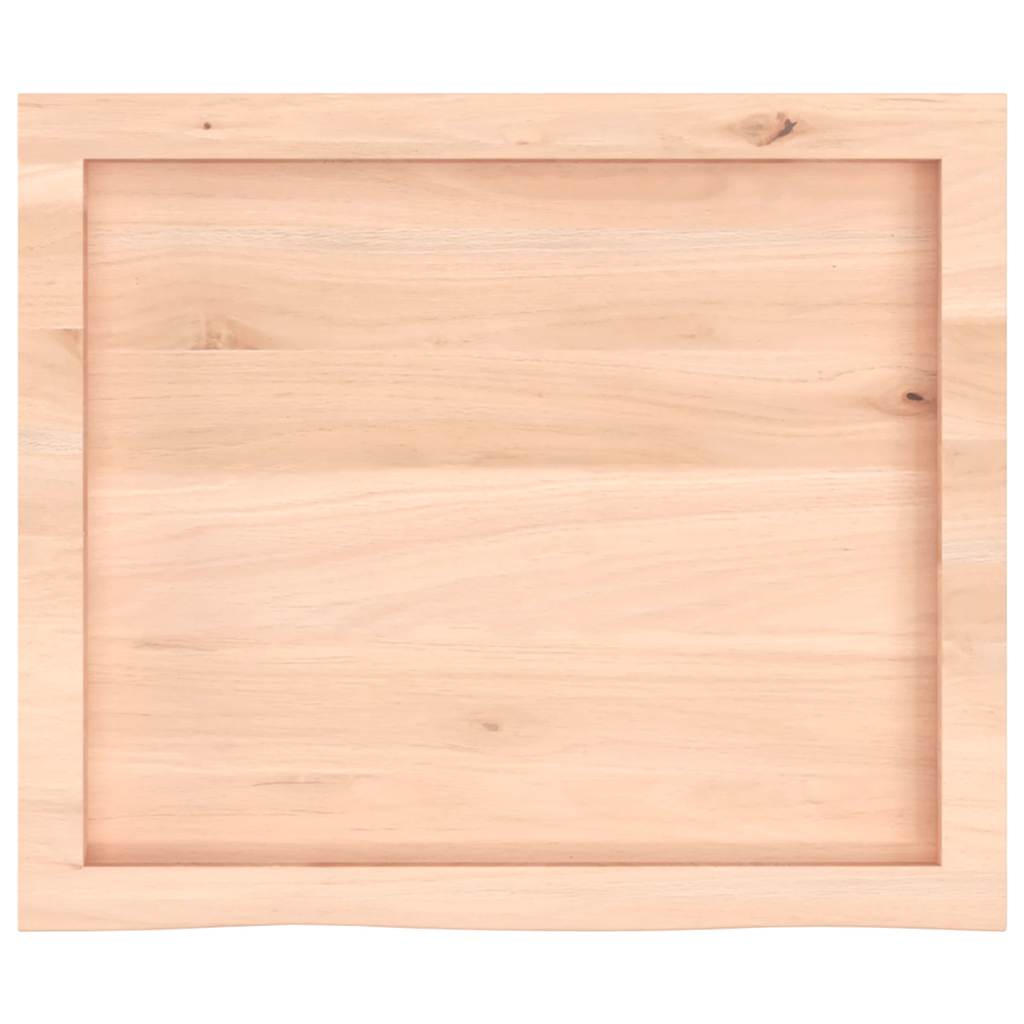 Stolna ploča 60x50x(2-4) cm od netretirane masivne hrastovine