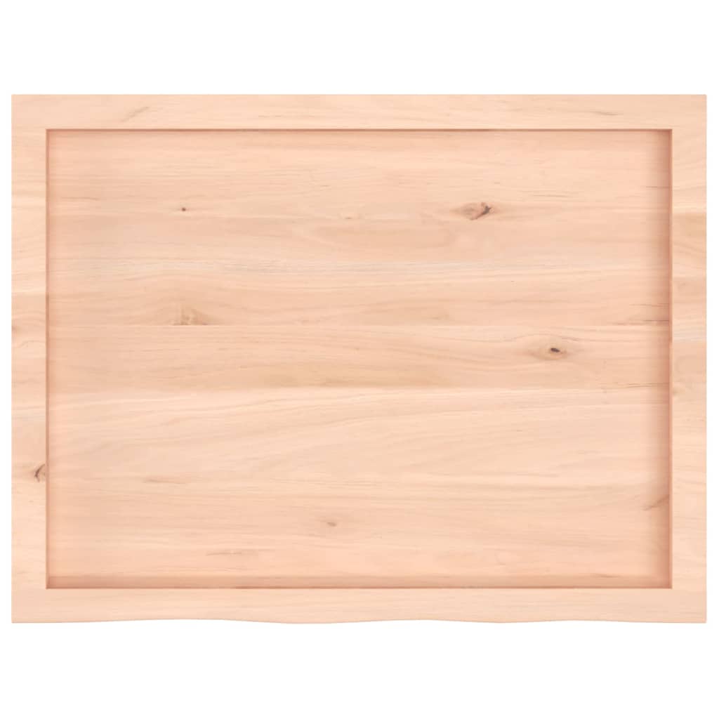 Stolna ploča 80x60x(2-4) cm od netretirane masivne hrastovine