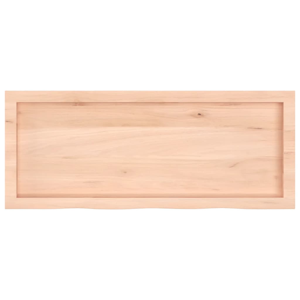 Stolna ploča 100x40x(2-4) cm od netretirane masivne hrastovine