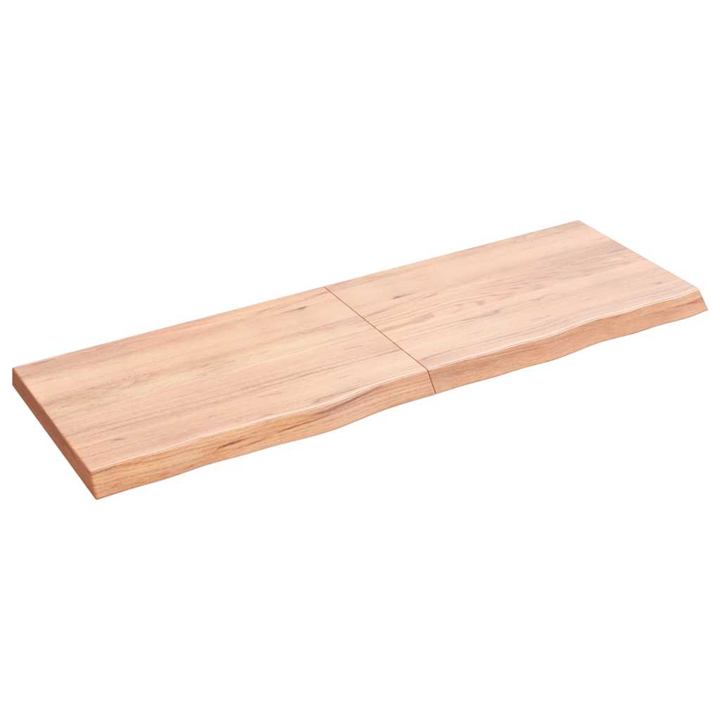 Stolna ploča svjetlosmeđa 120x40x(2-4) cm tretirana hrastovina
