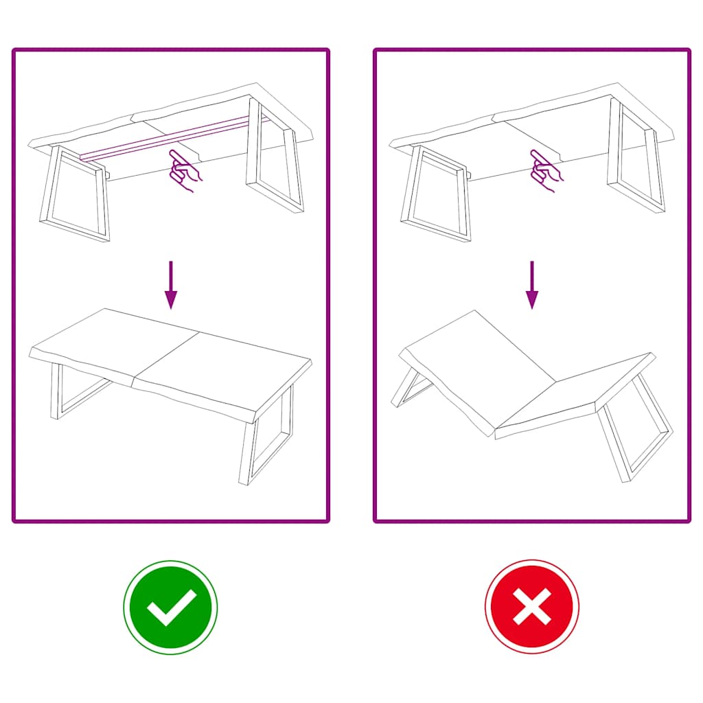 Stolna ploča svjetlosmeđa 120x60x(2-6) cm tretirana hrastovina