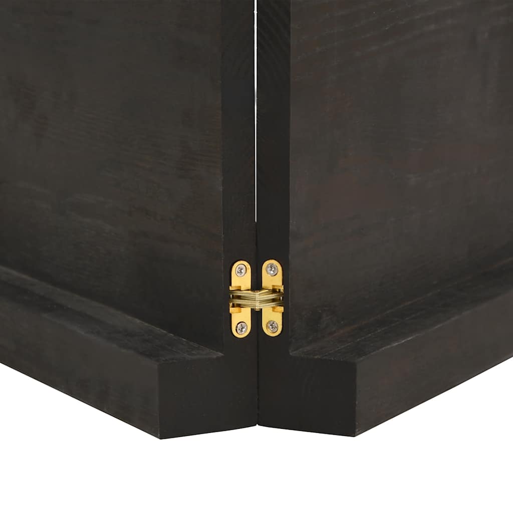 Stolna ploča tamnosmeđa 140x50x(2-6) cm tretirana hrastovina