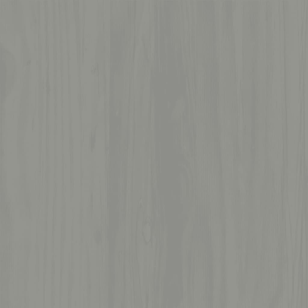 Ormarić za cipele VIGO sivi 60 x 35 x 96 cm od masivne borovine