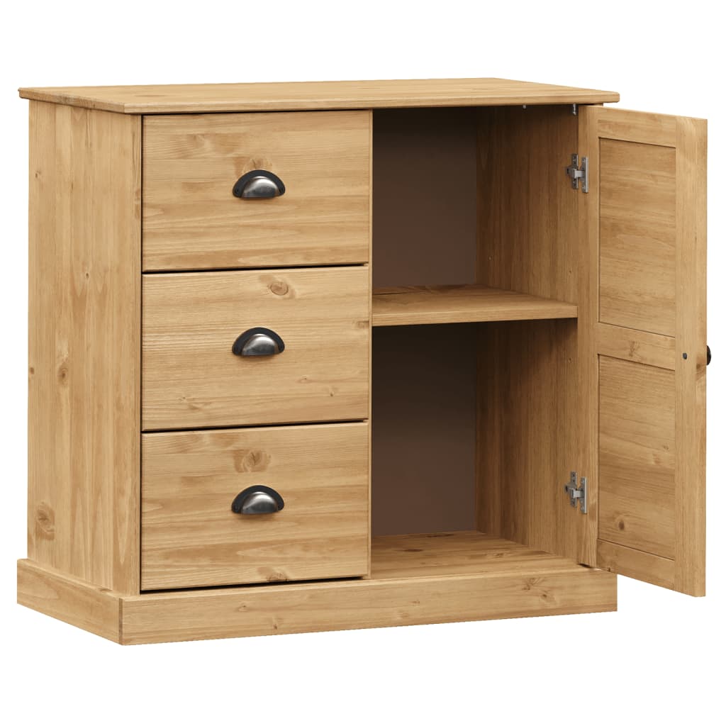 Komoda s ladicama VIGO 78 x 40 x 75 cm od masivne borovine