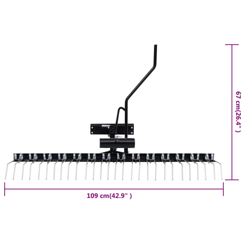 Prozračivač za kosilicu za vožnju 109 cm