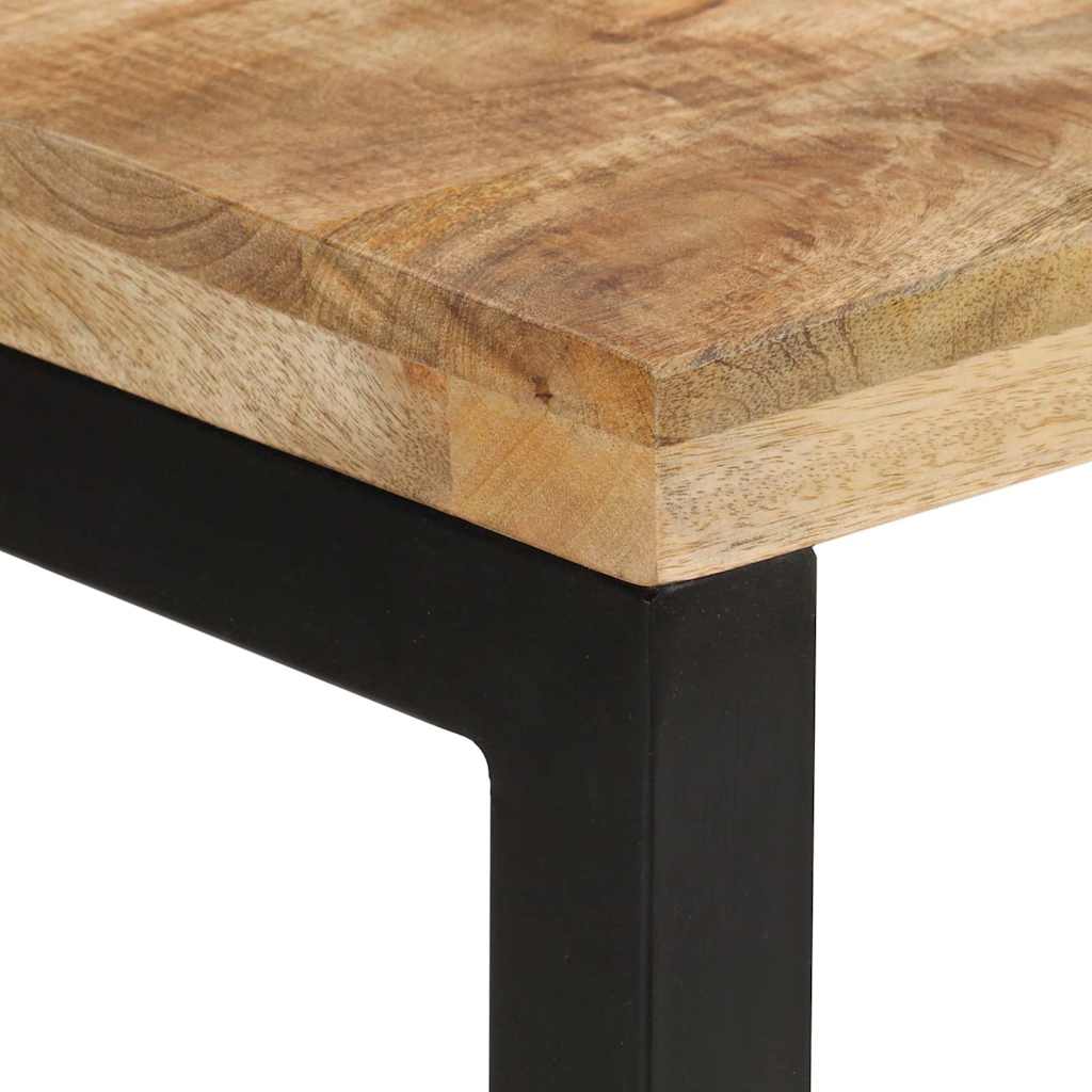 Konzolni stol 110 x 35 x 76 cm od masivnog grubog drva manga