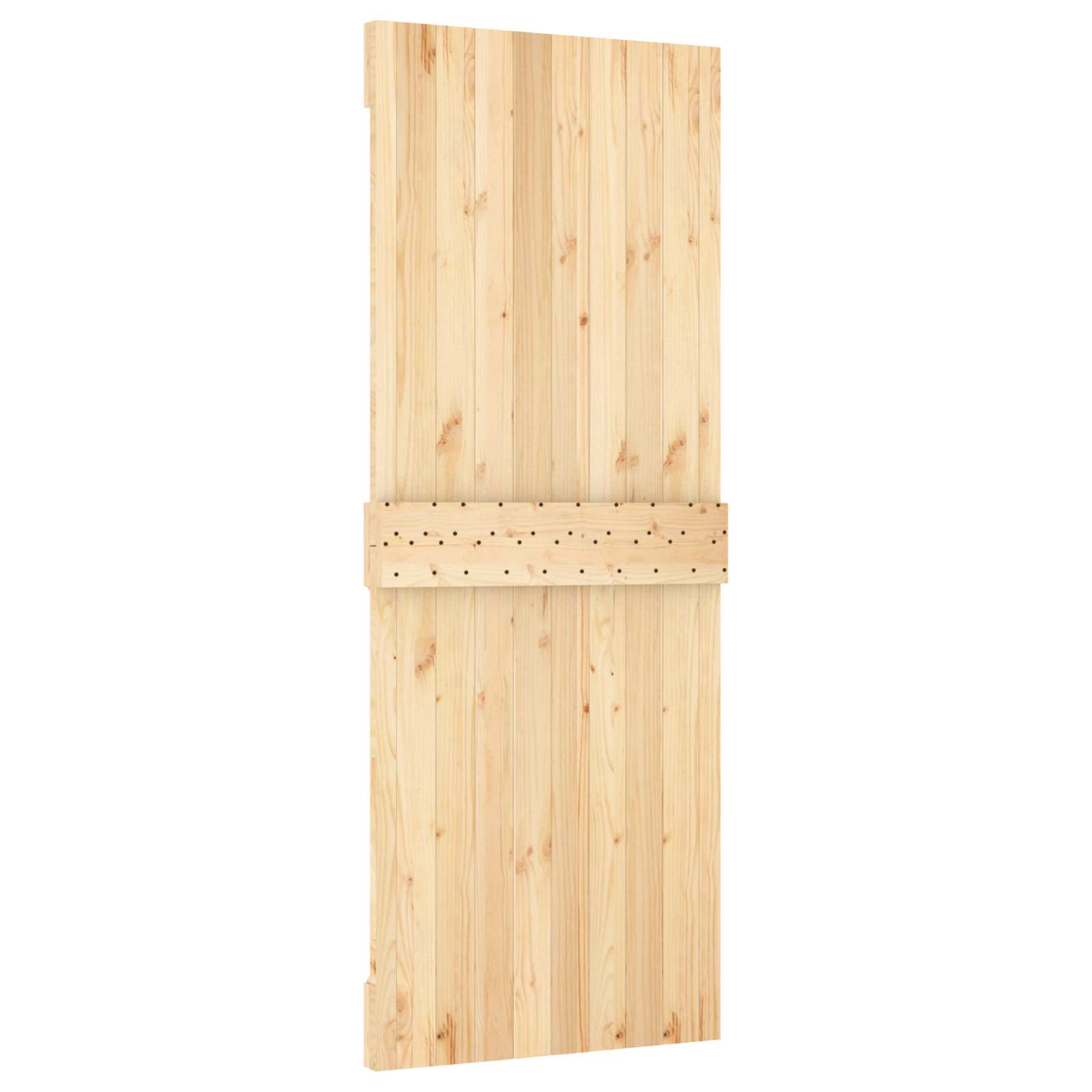 Vrata NARVIK Prirodna 80 x 210 cm Čvrsta borovina
