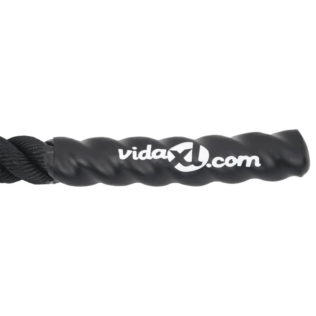 Borbeno uže crno 15 m 11 kg poliester