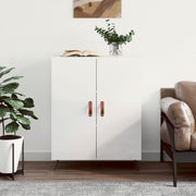 Komoda sjajna bijela 69,5x34x90 cm od konstruiranog drva