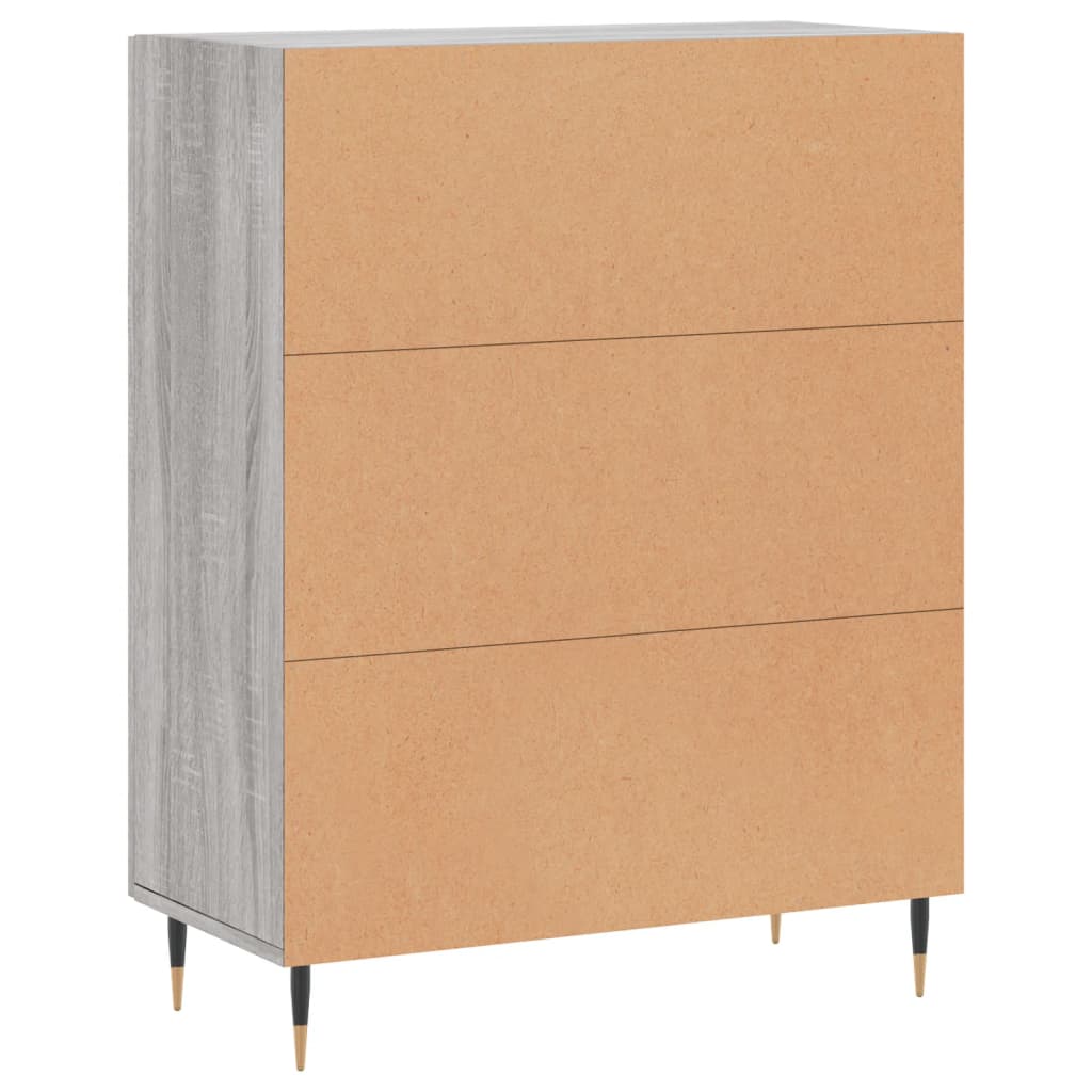 Komoda boja hrasta sonome 69,5 x 34 x 90 cm konstruirano drvo