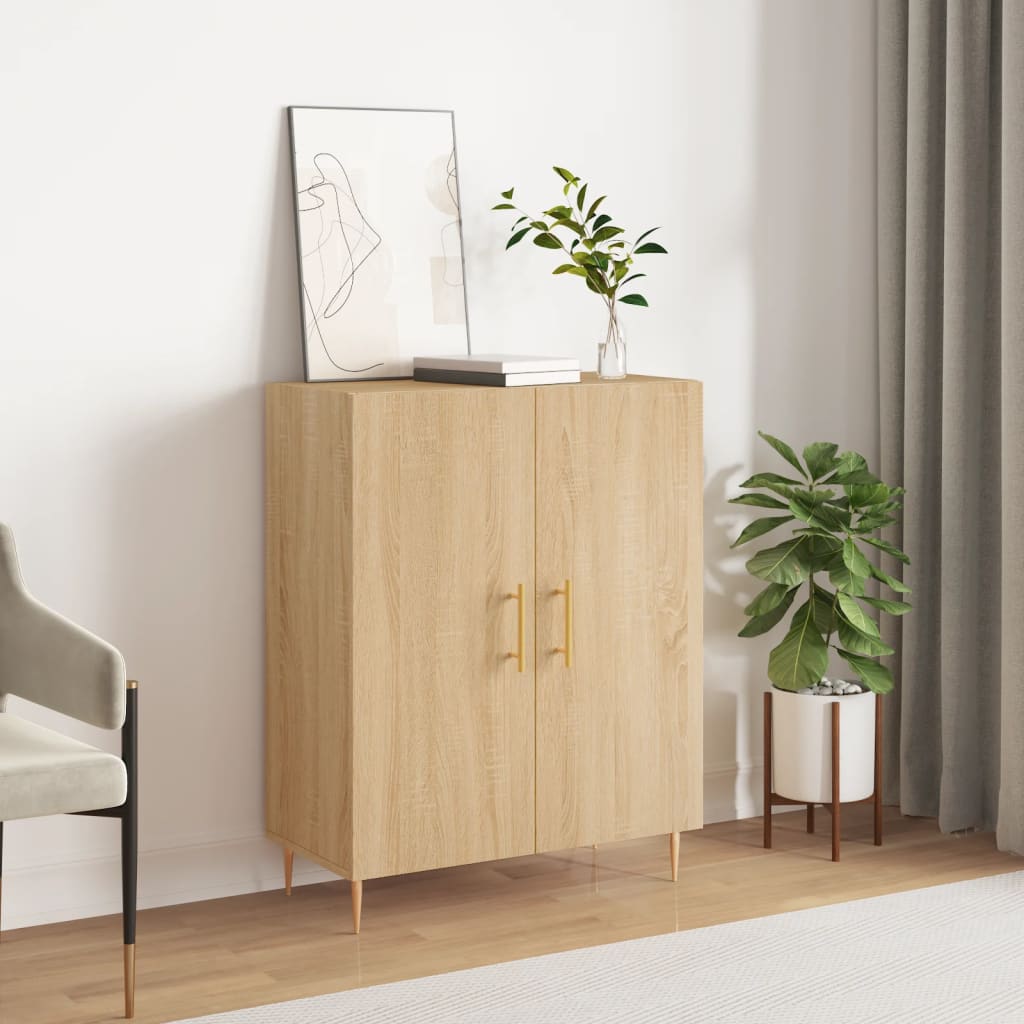 Komoda boja hrasta sonome 69,5x34x90 cm od konstruiranog drva