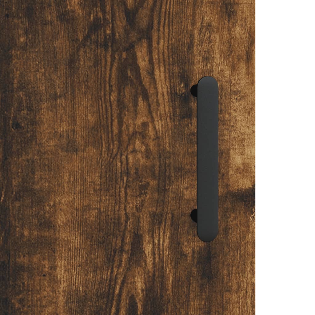 Komoda boja dimljenog hrasta 69,5x34x90 cm konstruirano drvo
