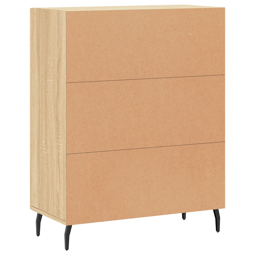 Komoda boja hrasta sonome 69,5x34x90 cm od konstruiranog drva