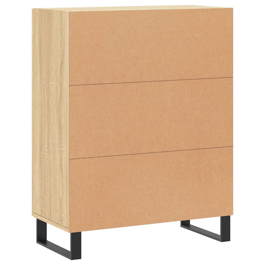 Komoda boja hrasta sonome 69,5x34x90 cm od konstruiranog drva