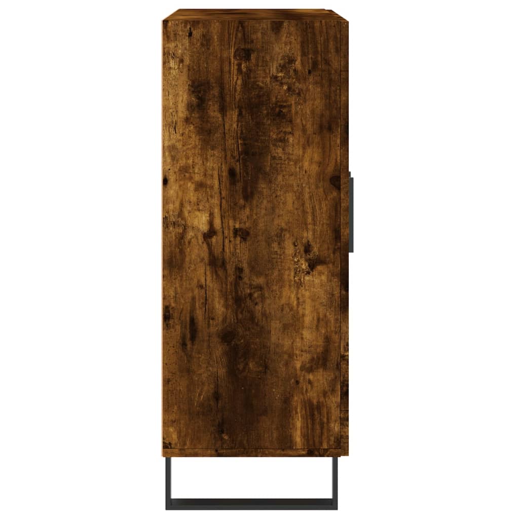 Komoda boja dimljenog hrasta 69,5x34x90 cm konstruirano drvo