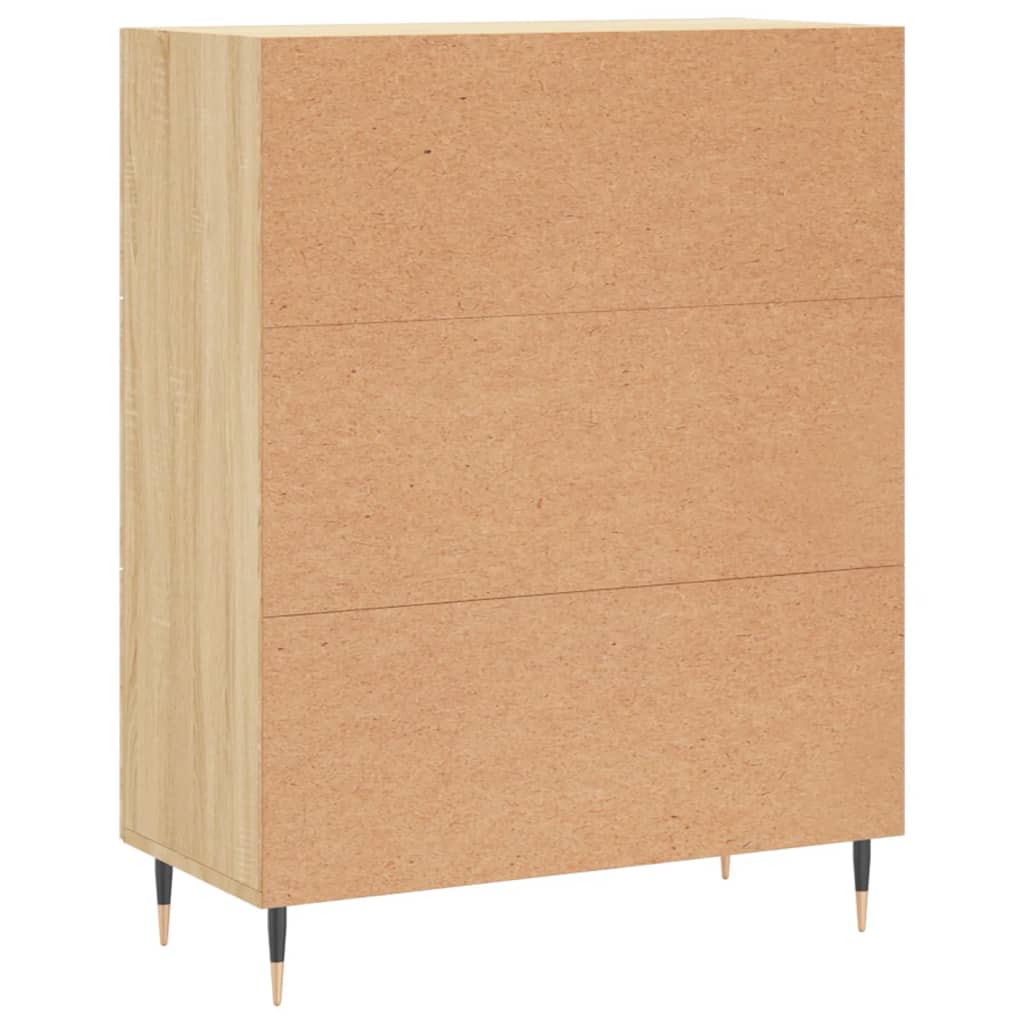 Komoda boja hrasta sonome 69,5x34x90 cm od konstruiranog drva