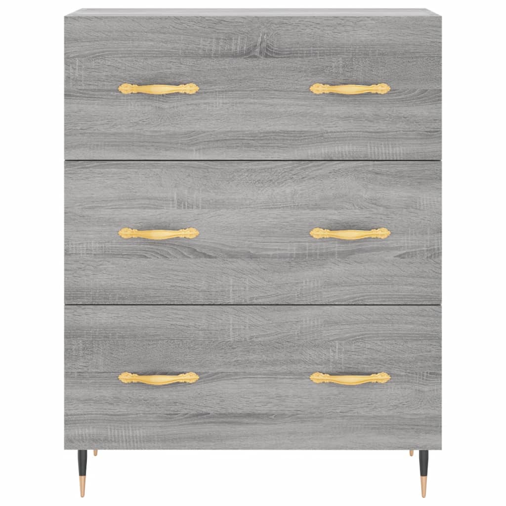 Komoda boja hrasta sonome 69,5 x 34 x 90 cm konstruirano drvo