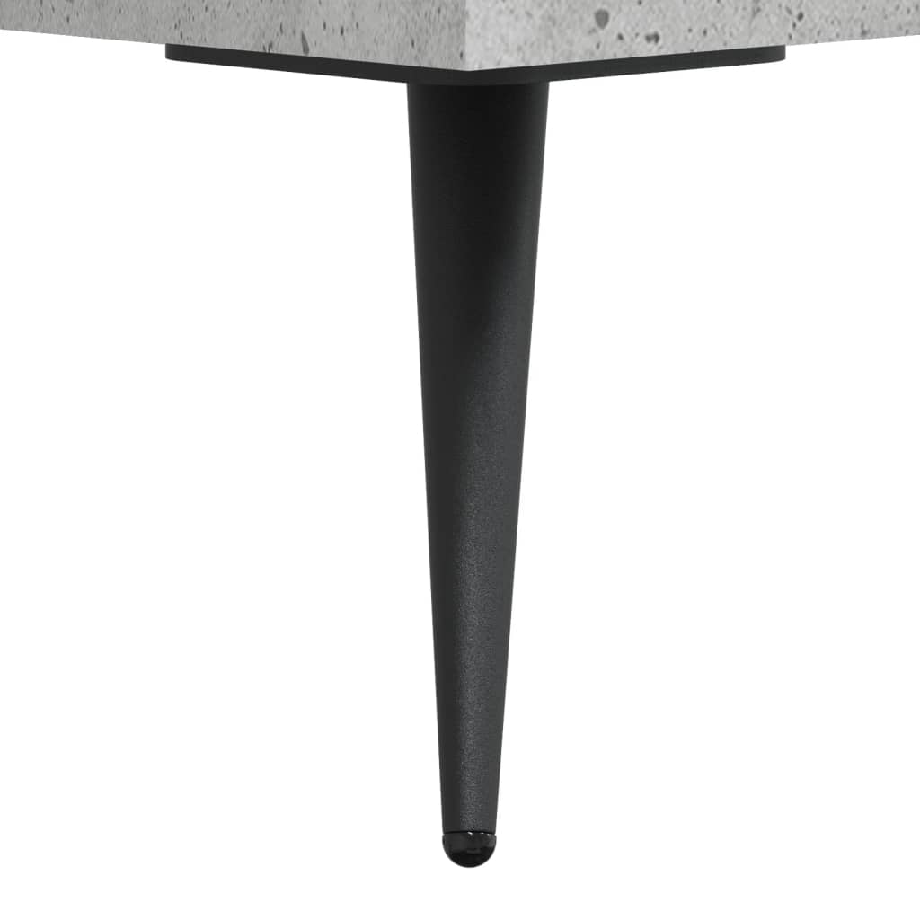 Komoda siva boja betona 69,5x34x90 cm od konstruiranog drva