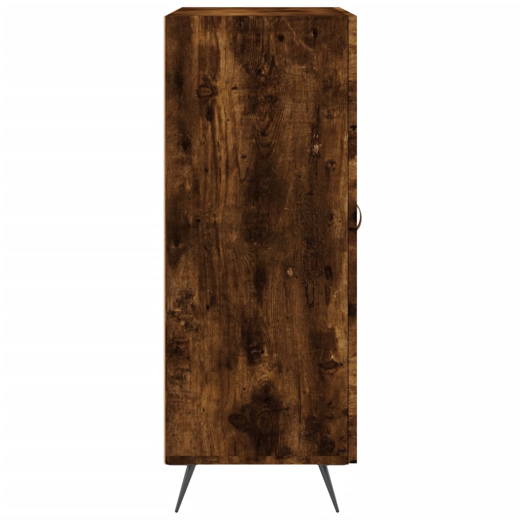 Komoda boja dimljenog hrasta 69,5x34x90 cm konstruirano drvo
