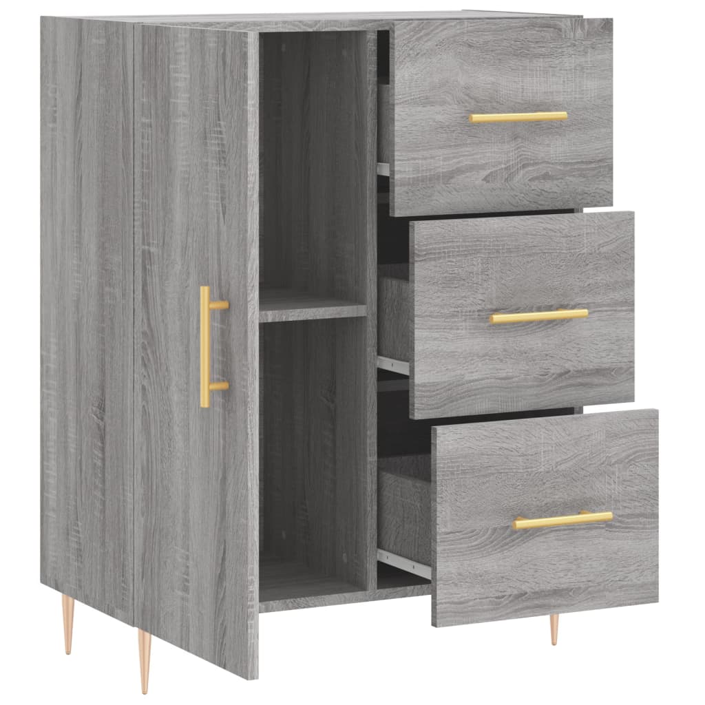 Komoda boja hrasta sonome 69,5 x 34 x 90 cm konstruirano drvo