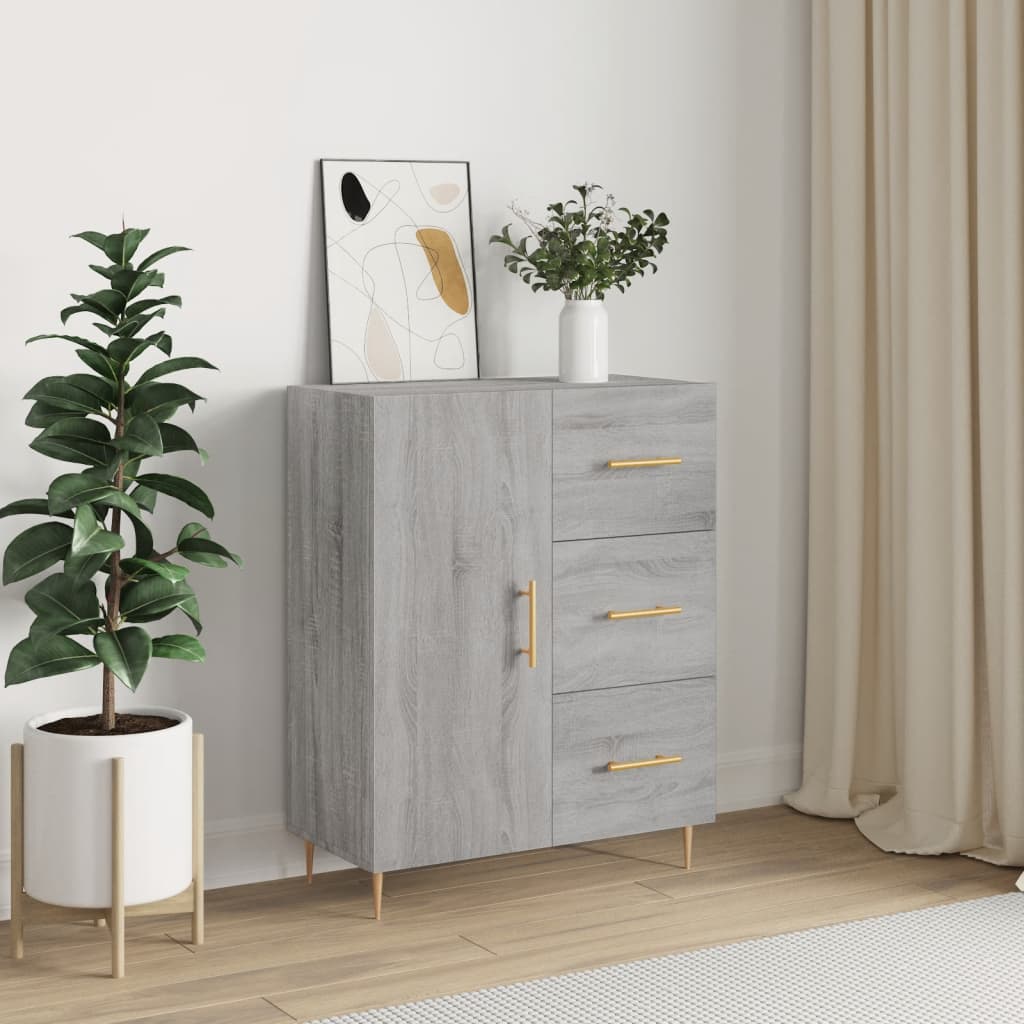 Komoda boja hrasta sonome 69,5 x 34 x 90 cm konstruirano drvo