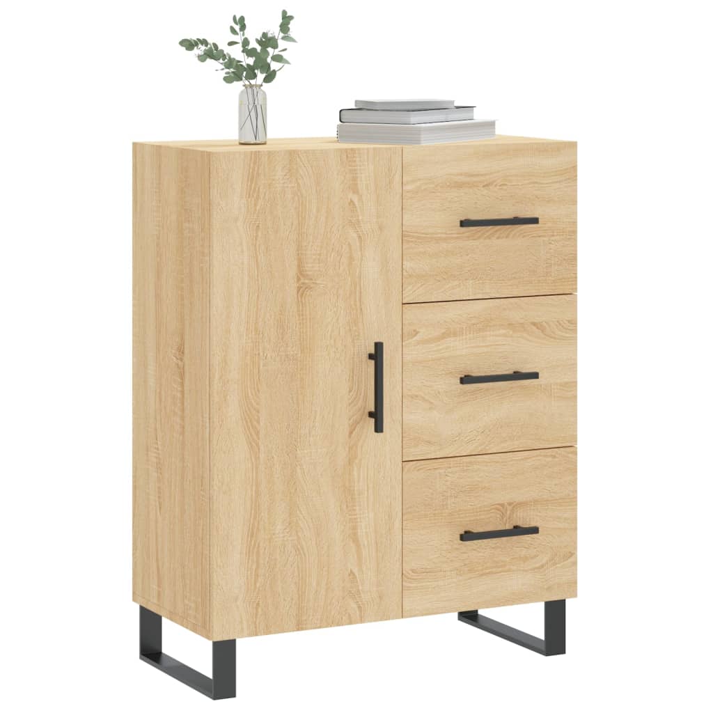 Komoda boja hrasta sonome 69,5x34x90 cm od konstruiranog drva