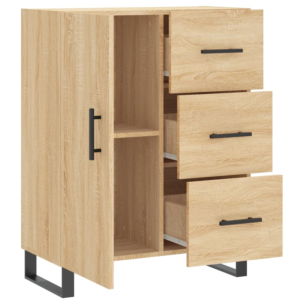 Komoda boja hrasta sonome 69,5x34x90 cm od konstruiranog drva