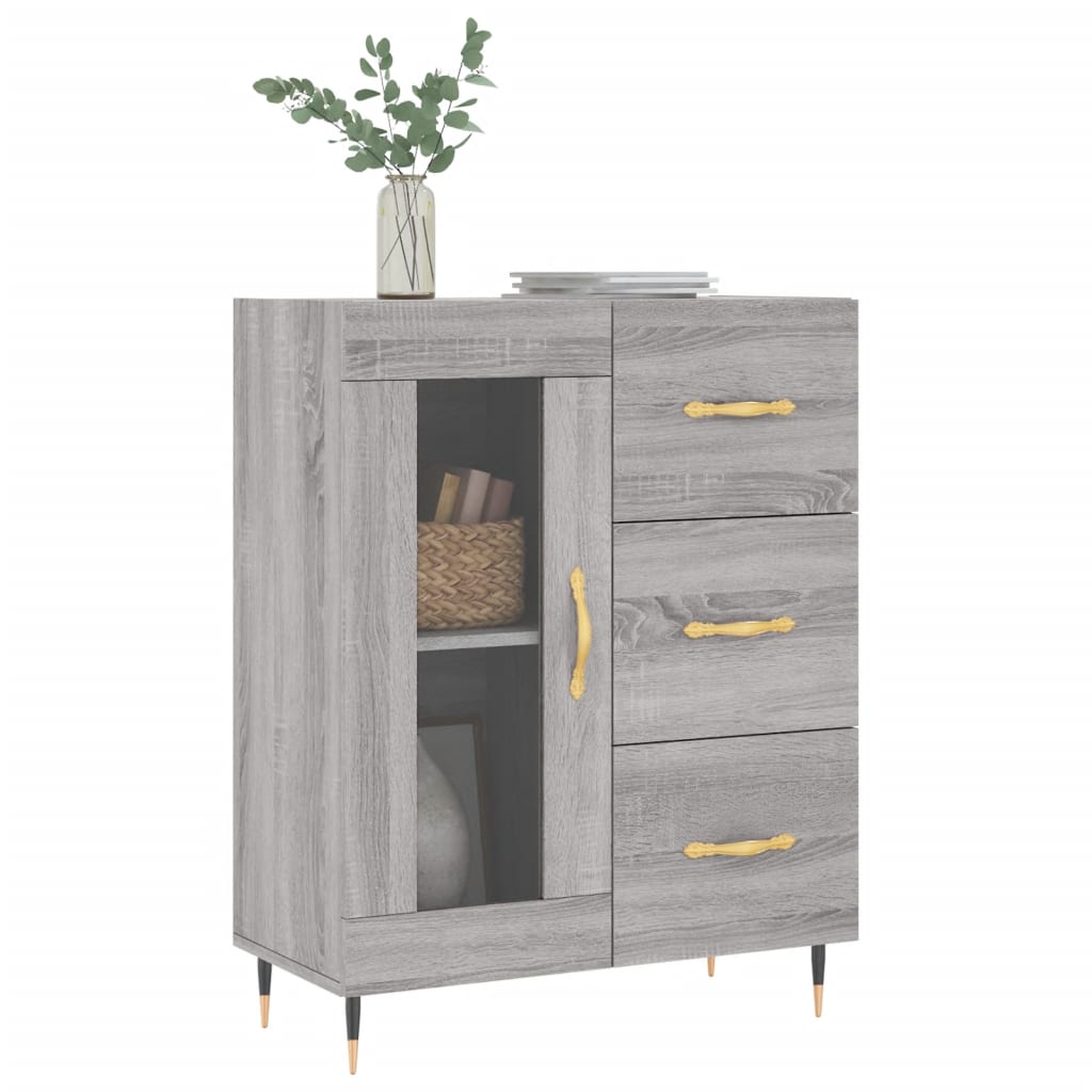 Komoda boja hrasta sonome 69,5 x 34 x 90 cm konstruirano drvo