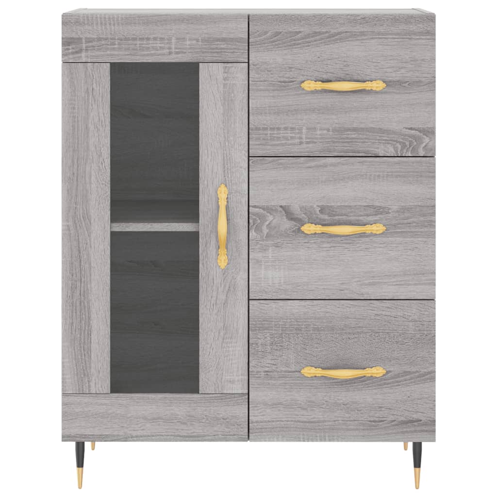 Komoda boja hrasta sonome 69,5 x 34 x 90 cm konstruirano drvo