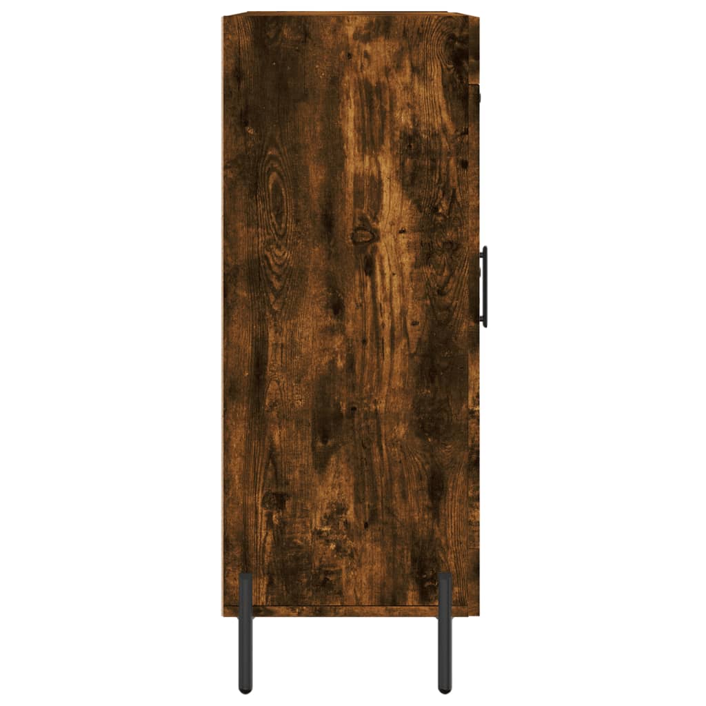 Komoda boja dimljenog hrasta 69,5x34x90 cm konstruirano drvo