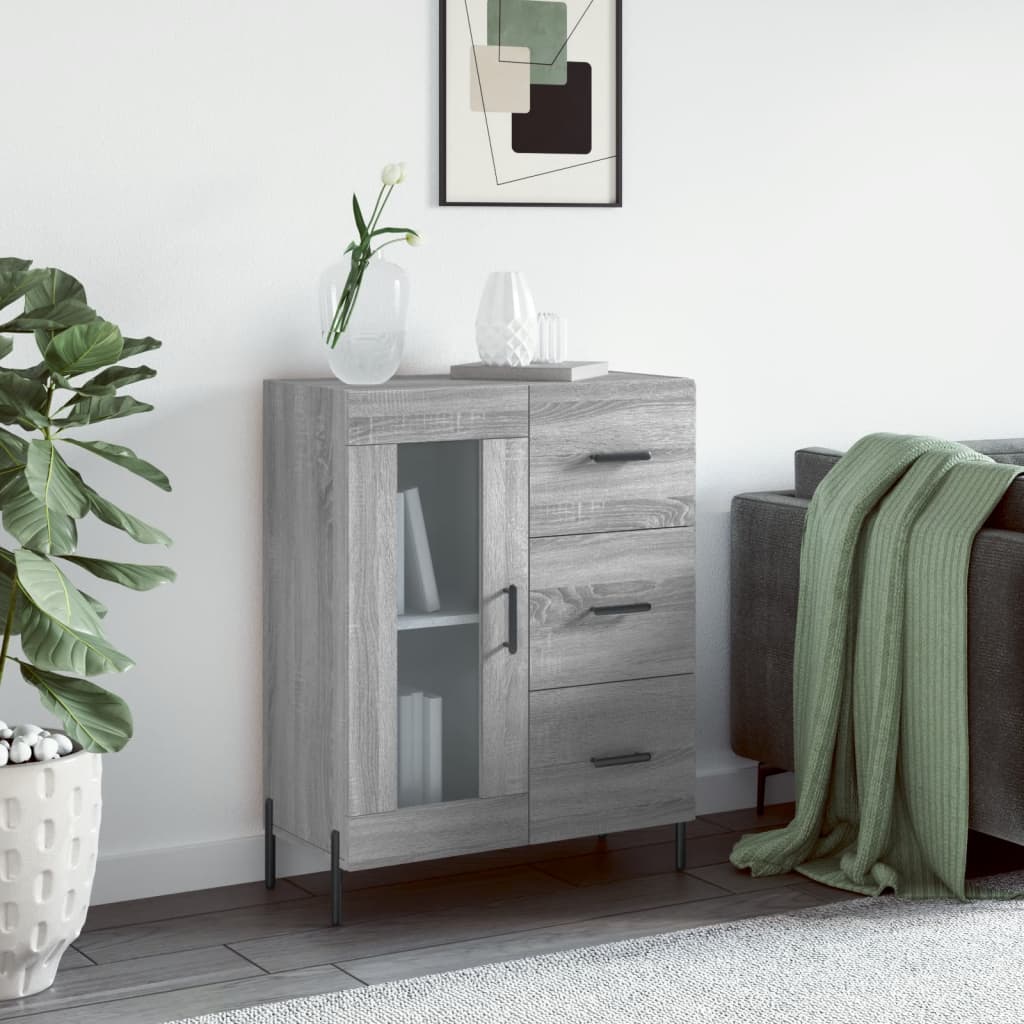 Komoda boja hrasta sonome 69,5 x 34 x 90 cm konstruirano drvo