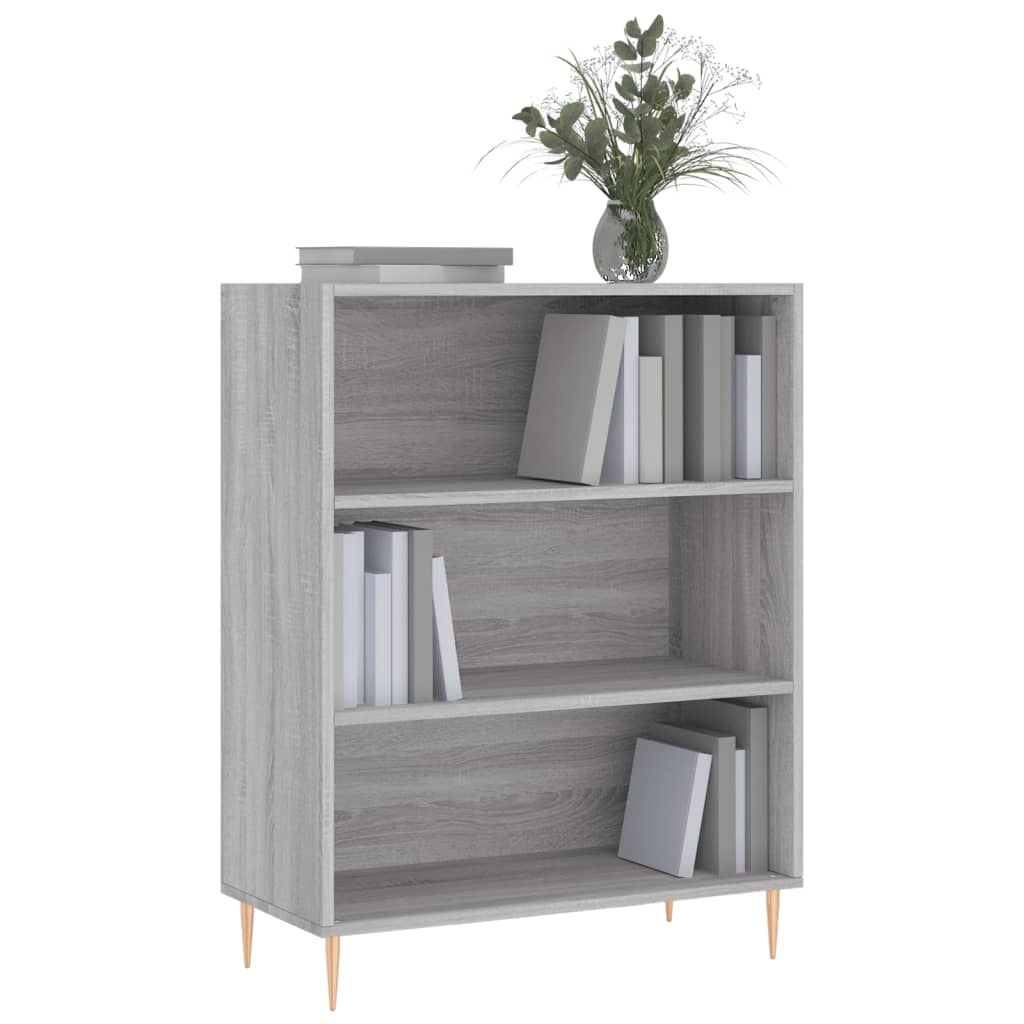 Regal za knjige boja hrasta 69,5x32,5x90 cm konstruirano drvo