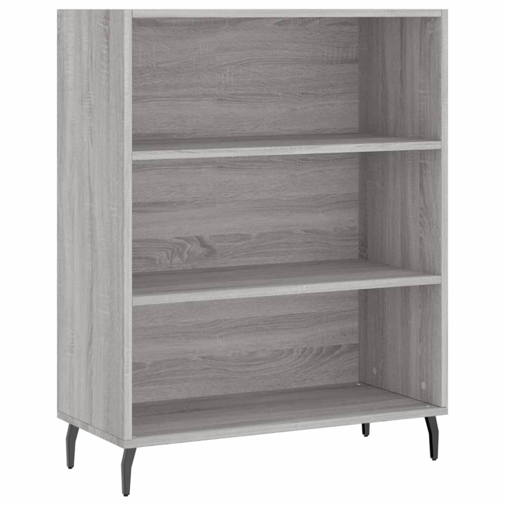 Ormarić s policama boja hrasta 69,5x32,5x90cm konstruirano drvo