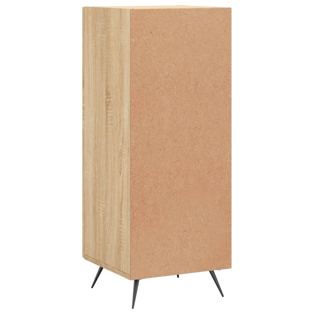 Komoda boja hrasta sonome 34,5x34x90 cm od konstruiranog drva Smeđa