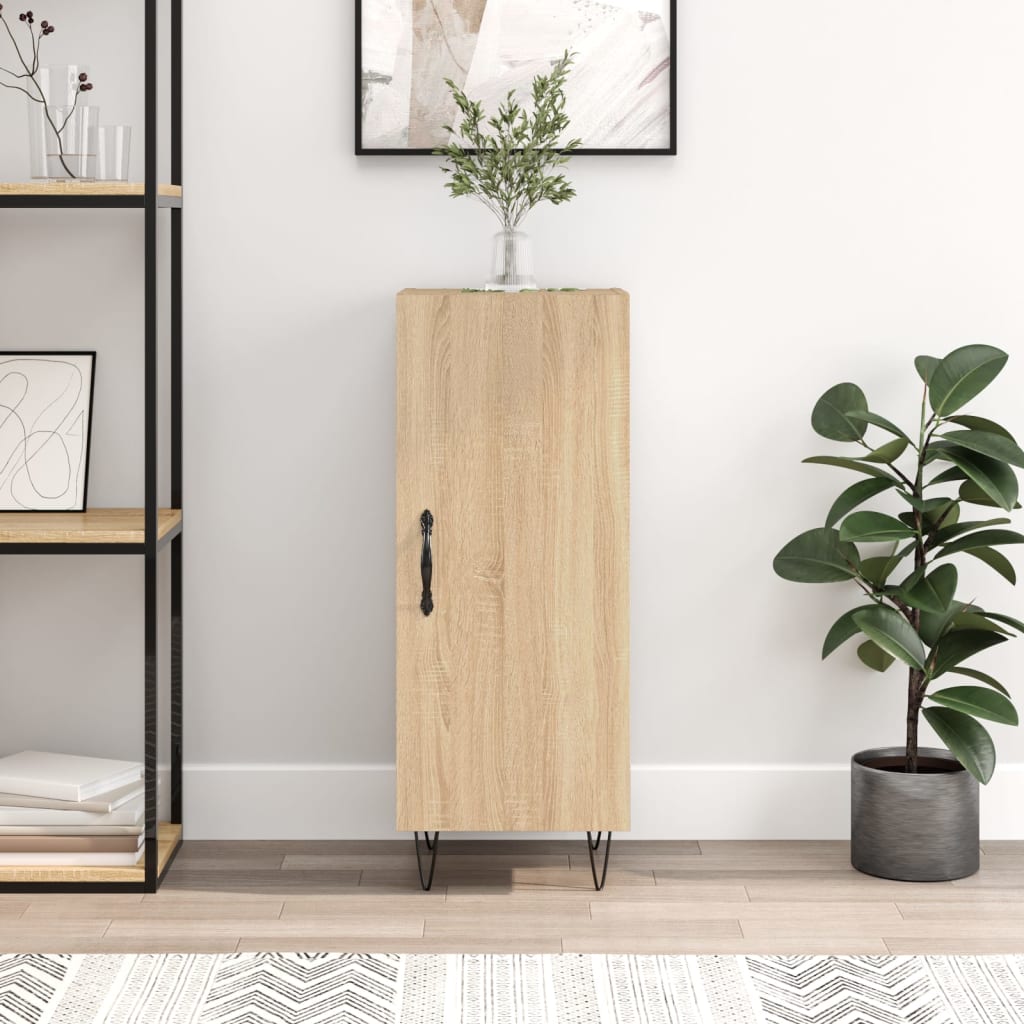 Komoda boja hrasta sonome 34,5x34x90 cm od konstruiranog drva