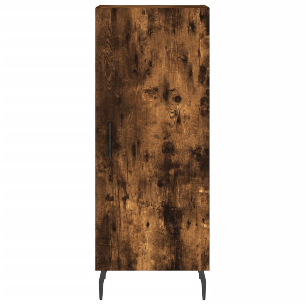 Komoda boja dimljenog hrasta 34,5x34x90 cm konstruirano drvo